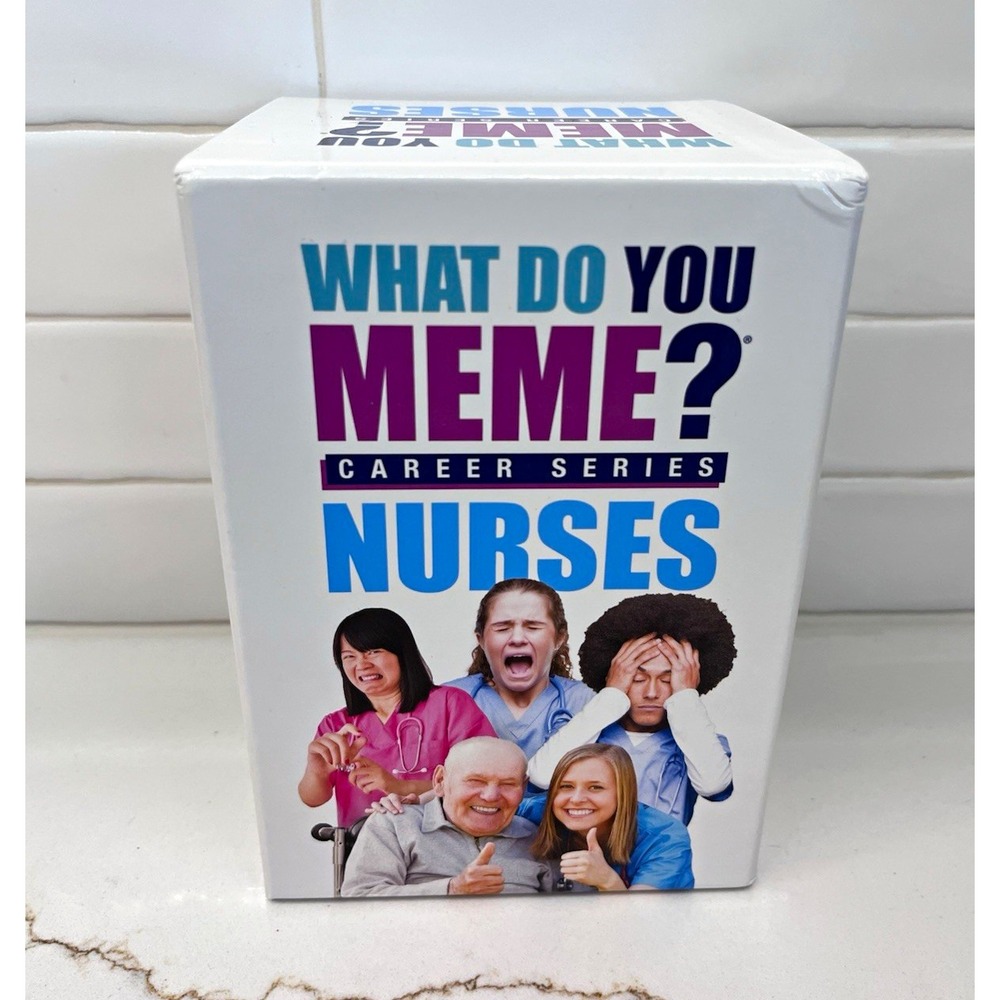 What Do You Meme? Career Series Nurses Complete Card Game
